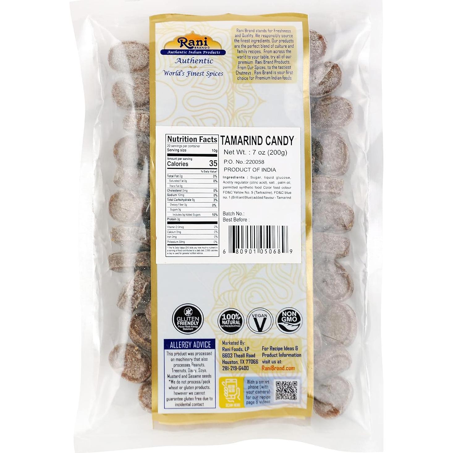 Caramelo de Tamarindo Rani 200g | Vegano | Sin Gluten | India