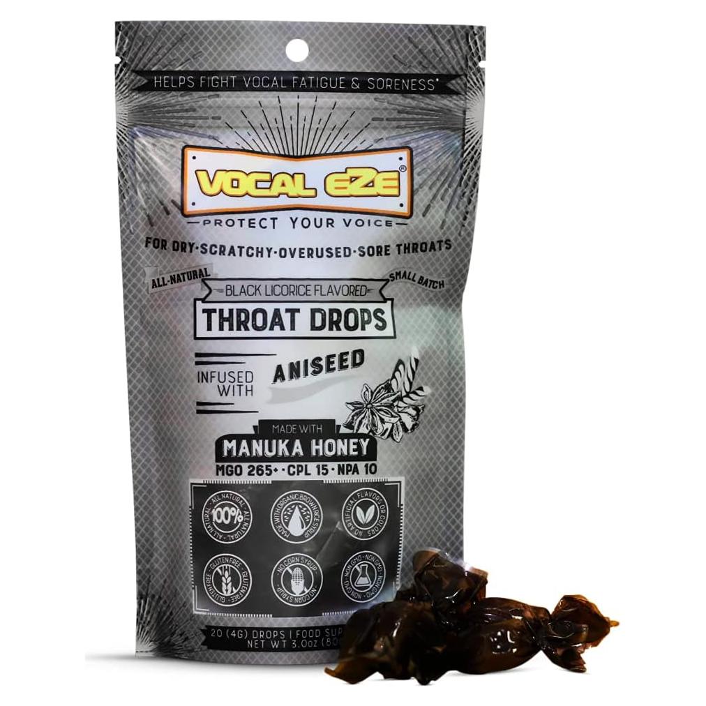 Caramelos Vocal Eze Miel de Manuka Anís 20 Unidades Naturales