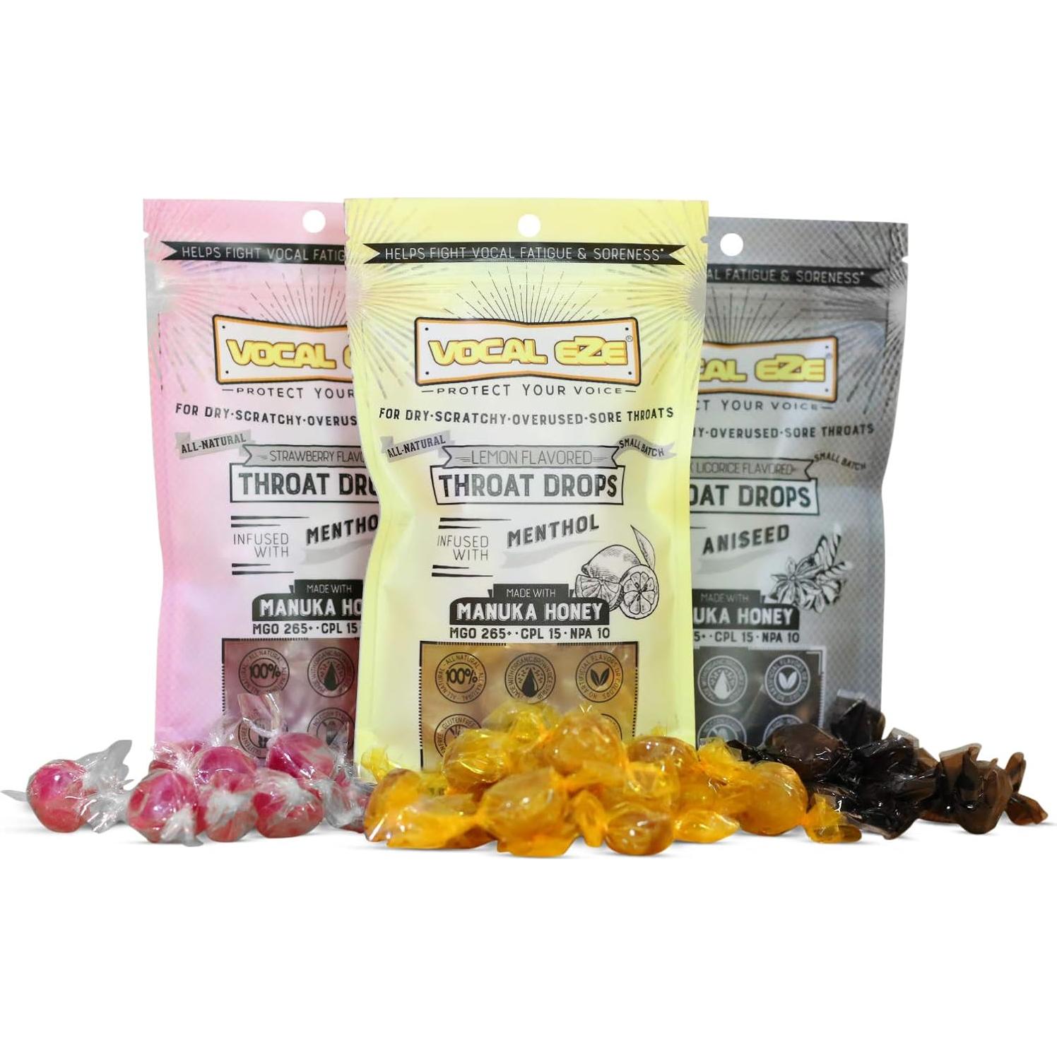 Caramelos Vocal Eze Miel de Manuka Anís 20 Unidades Naturales