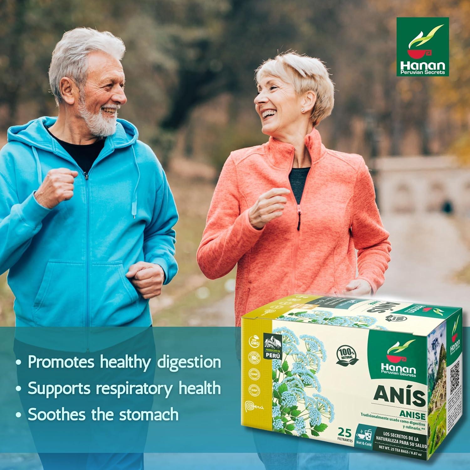 Té de Anís Hanan 25 Bolsitas - Natural y Digestivo