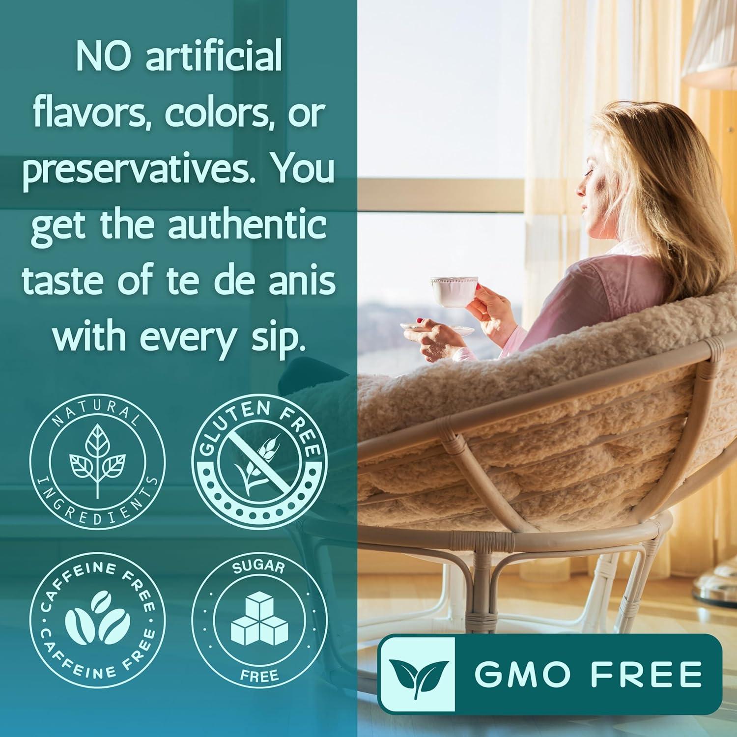 Té de Anís Hanan 25 Bolsitas - Natural y Digestivo