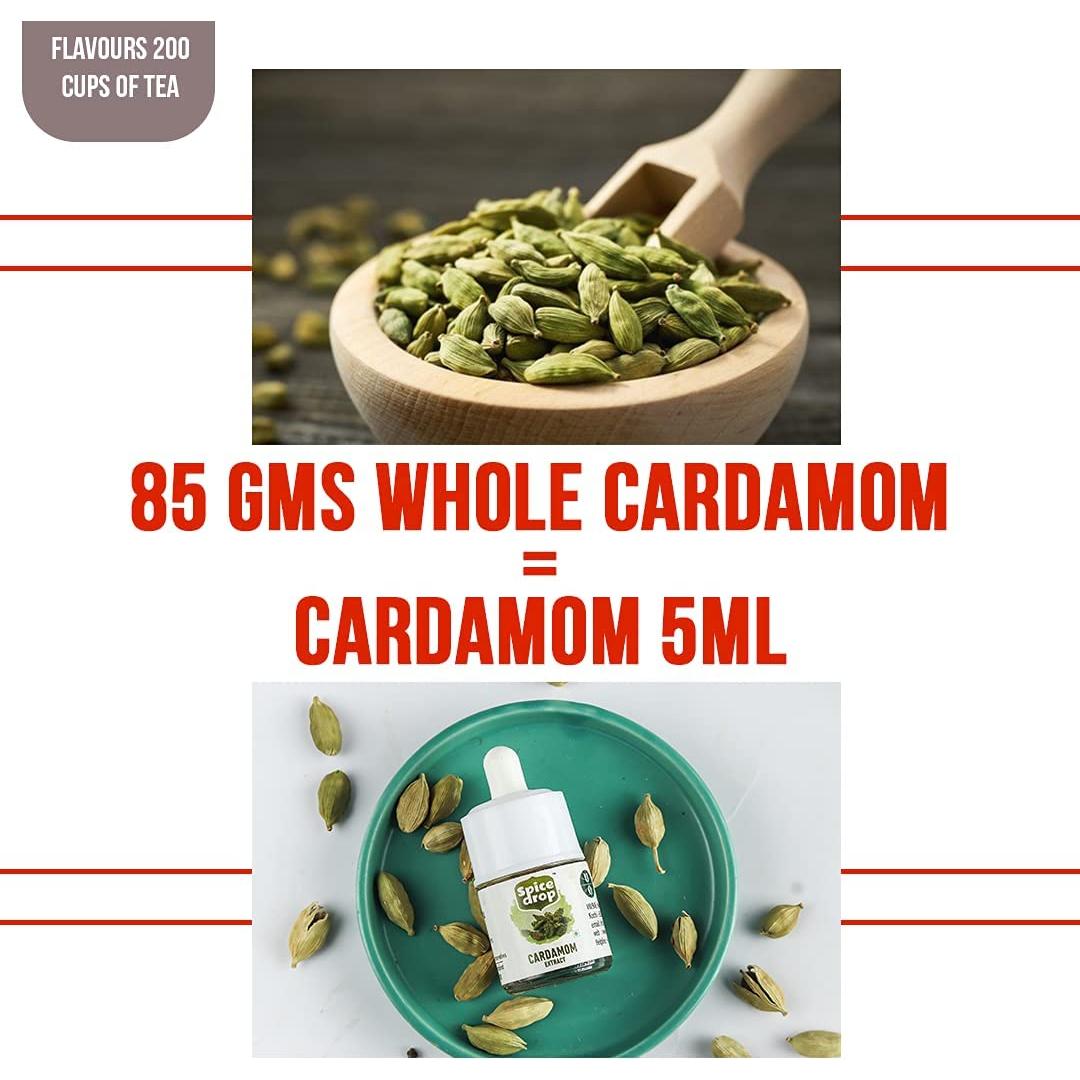 Extracto de Cardamomo Spice Drop 4.8ml - Sin Gluten, Vegano