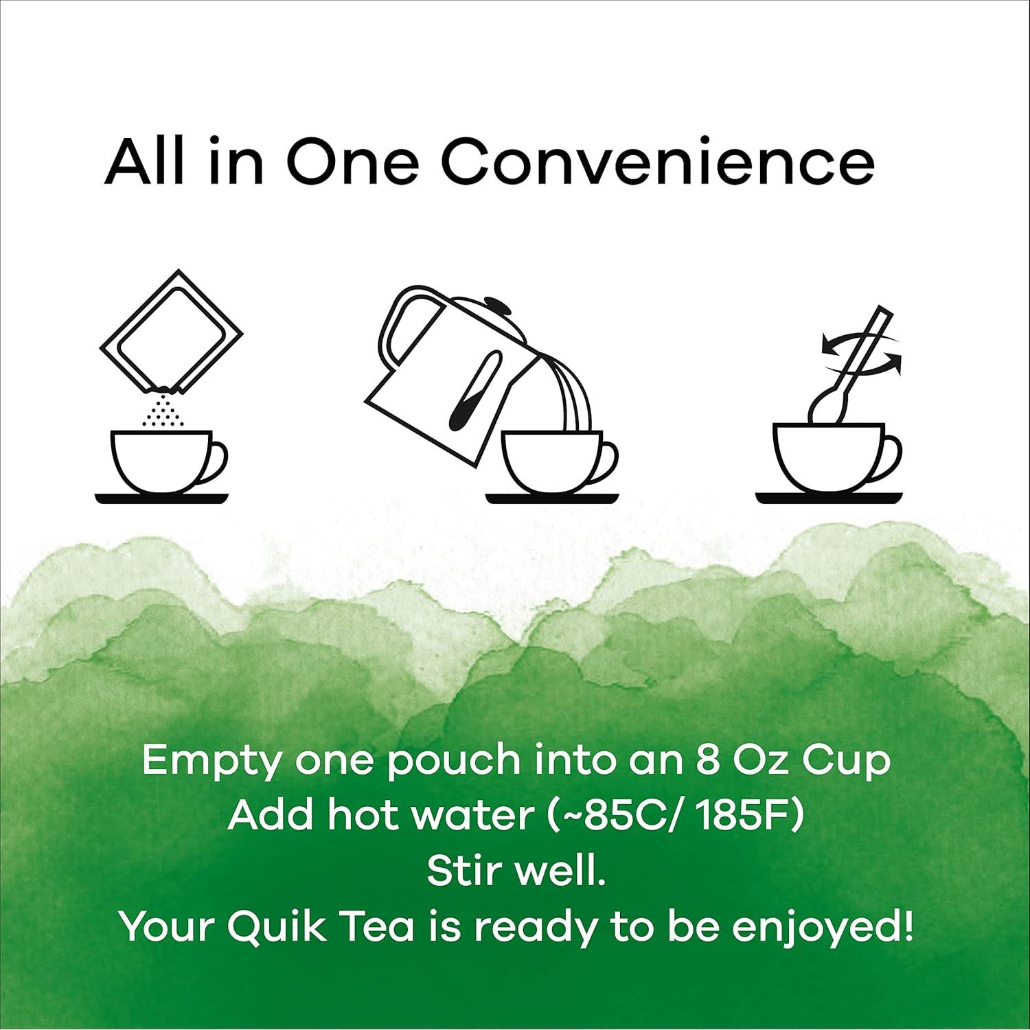 QuikTea Chai Latte Sin Azúcar Cardamomo 160g - Sabor Intenso