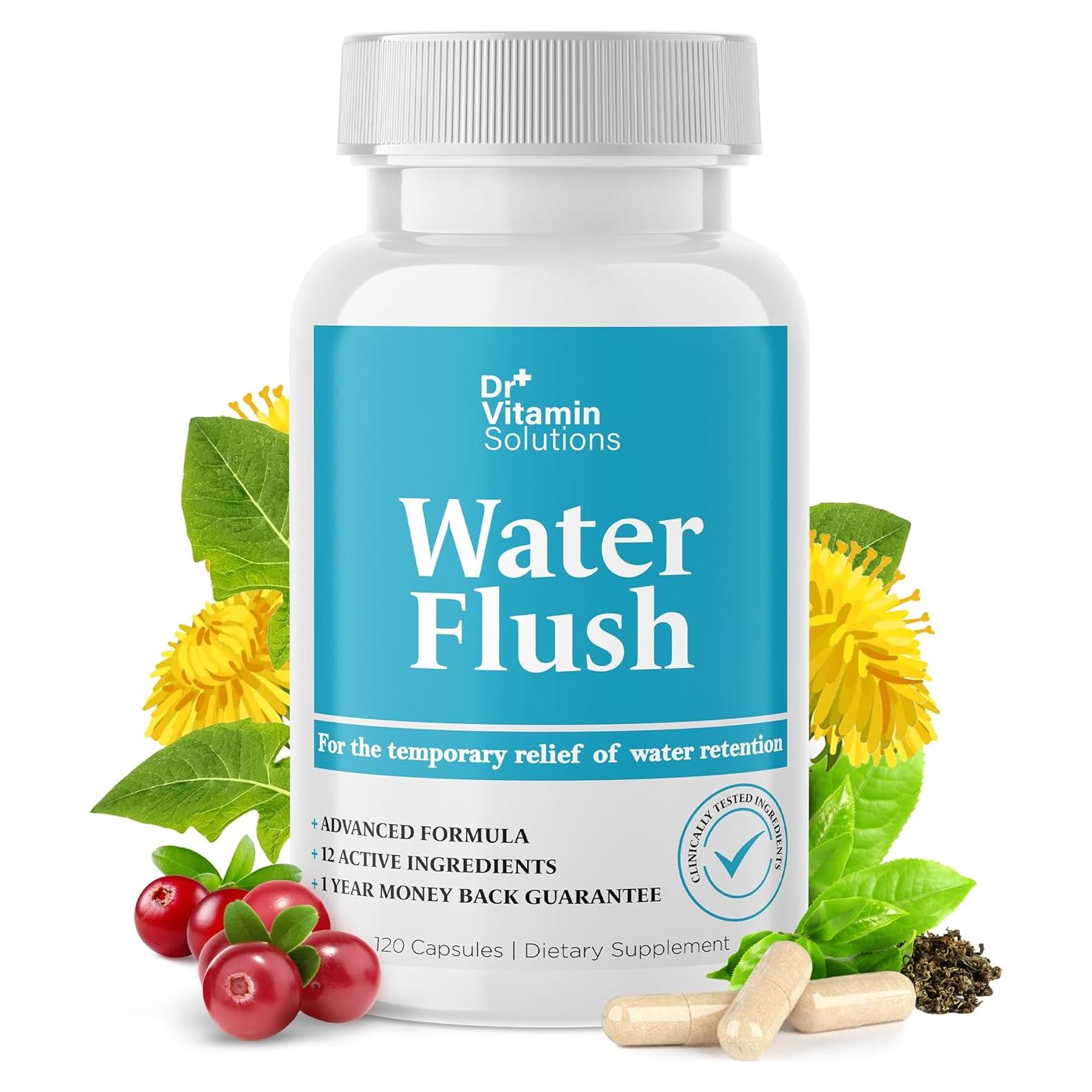 Píldoras Diuréticas Dr Vitamin Solutions 120 Cápsulas - Té Verde