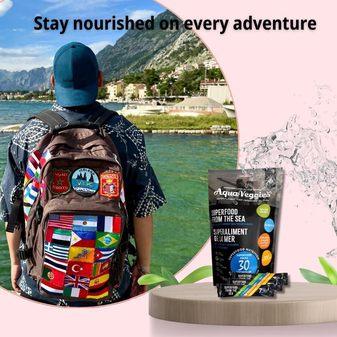 Algas Dulse Orgánicas Aqua Veggies 90g - Superfood Marino