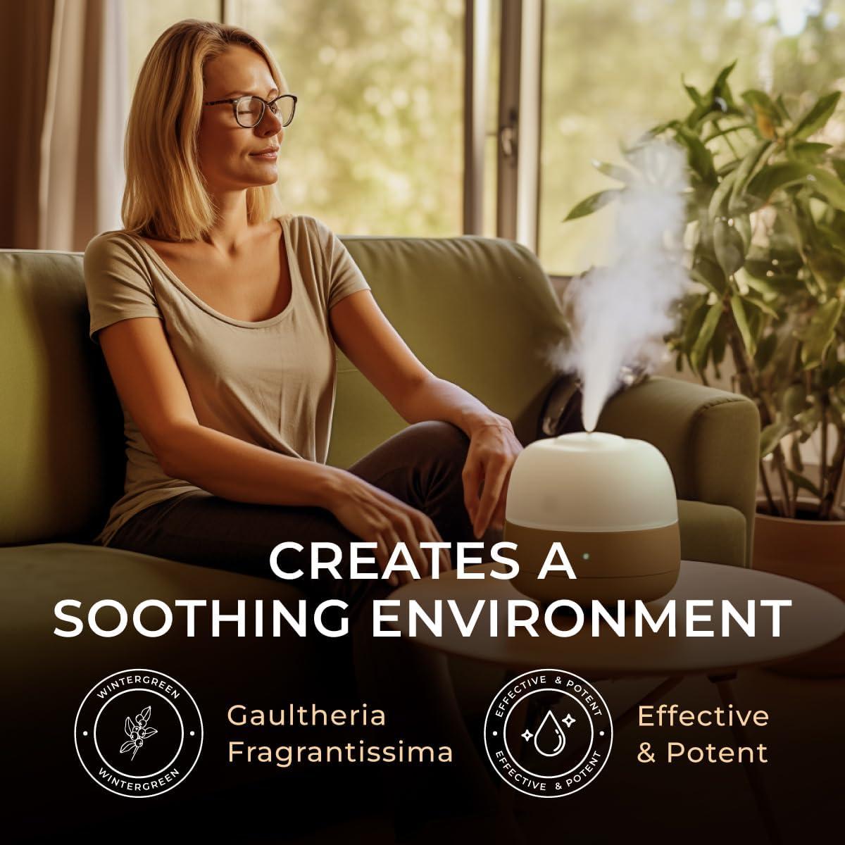 Set de Aceites Esenciales Gya Labs: Gaulteria 10ml y Jojoba 100ml