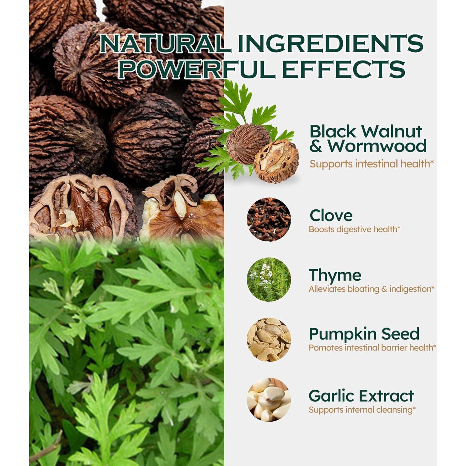 Extracto líquido de Nuez Negra y Ajenjo Orgánico 59 ml - Suplemento Digestivo