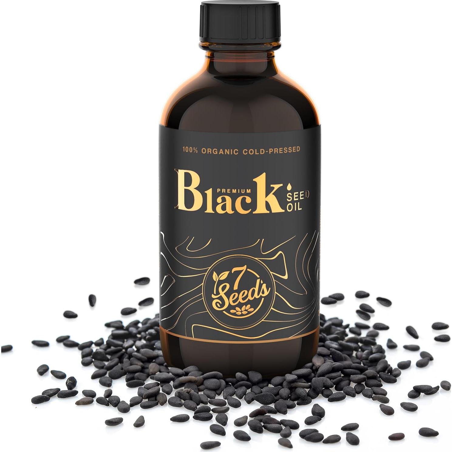 Aceite de Semilla Negra 7 Seeds 120ml - Soporte Inmunológico y Salud