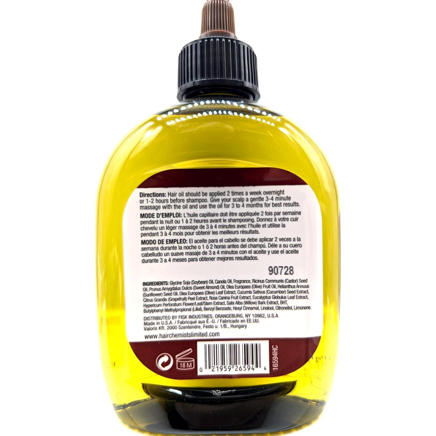 Aceite de Ricino Hair Chemist 200 g - Estimulador Crecimiento Cabello