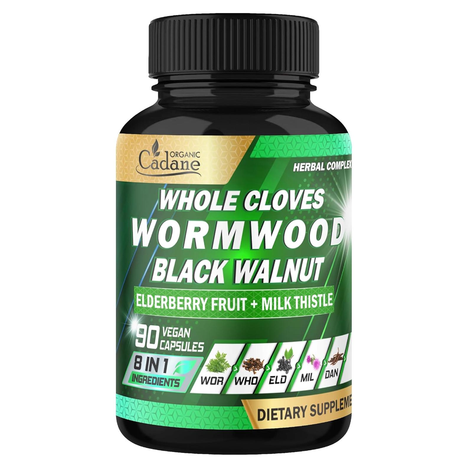 Cápsulas Digestivas Herbal Organic Cadane | 90 Unidades | No OGM, Vegano