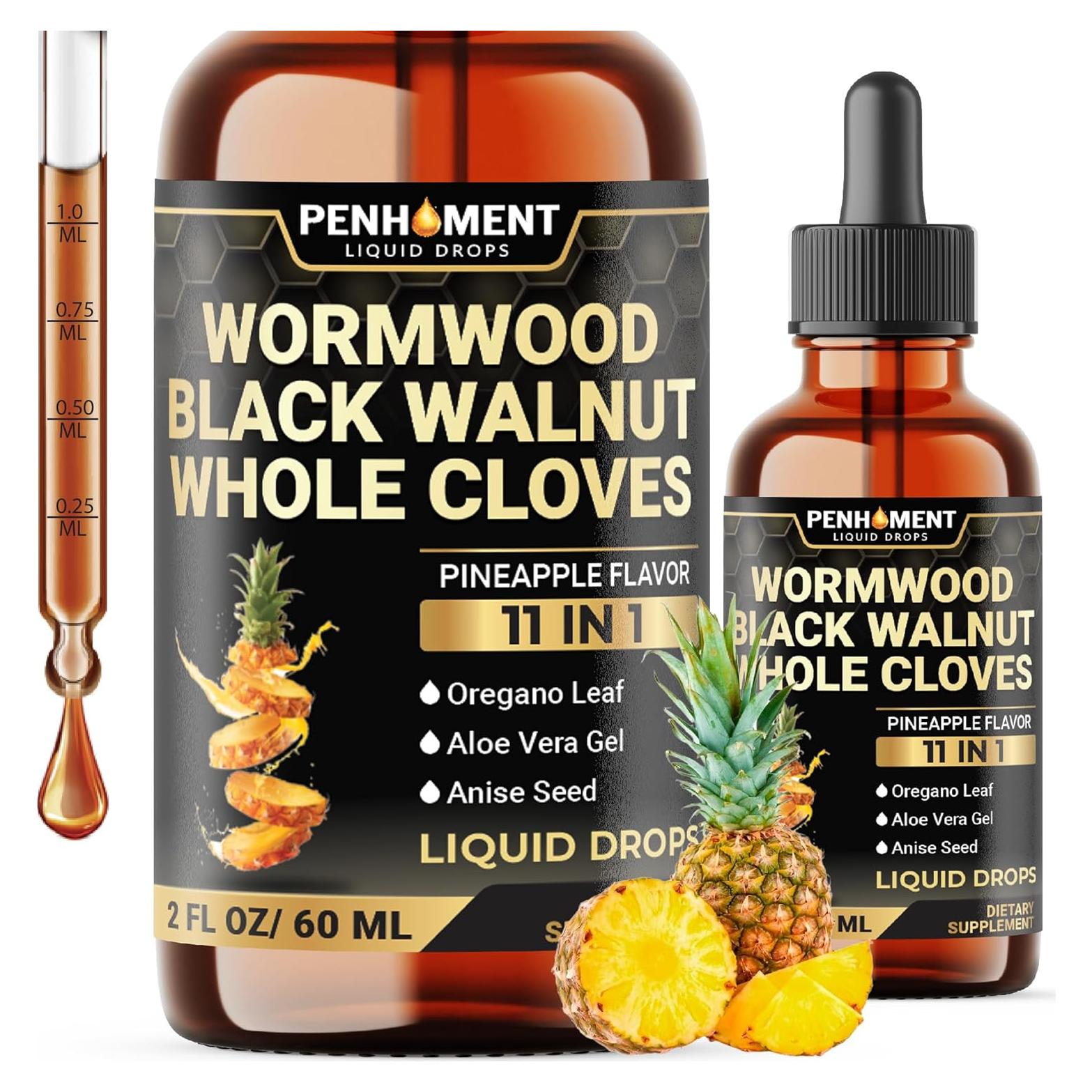 Gotas Líquidas de Ajenjo Orgánico Penhoment 59.15 ml Piña