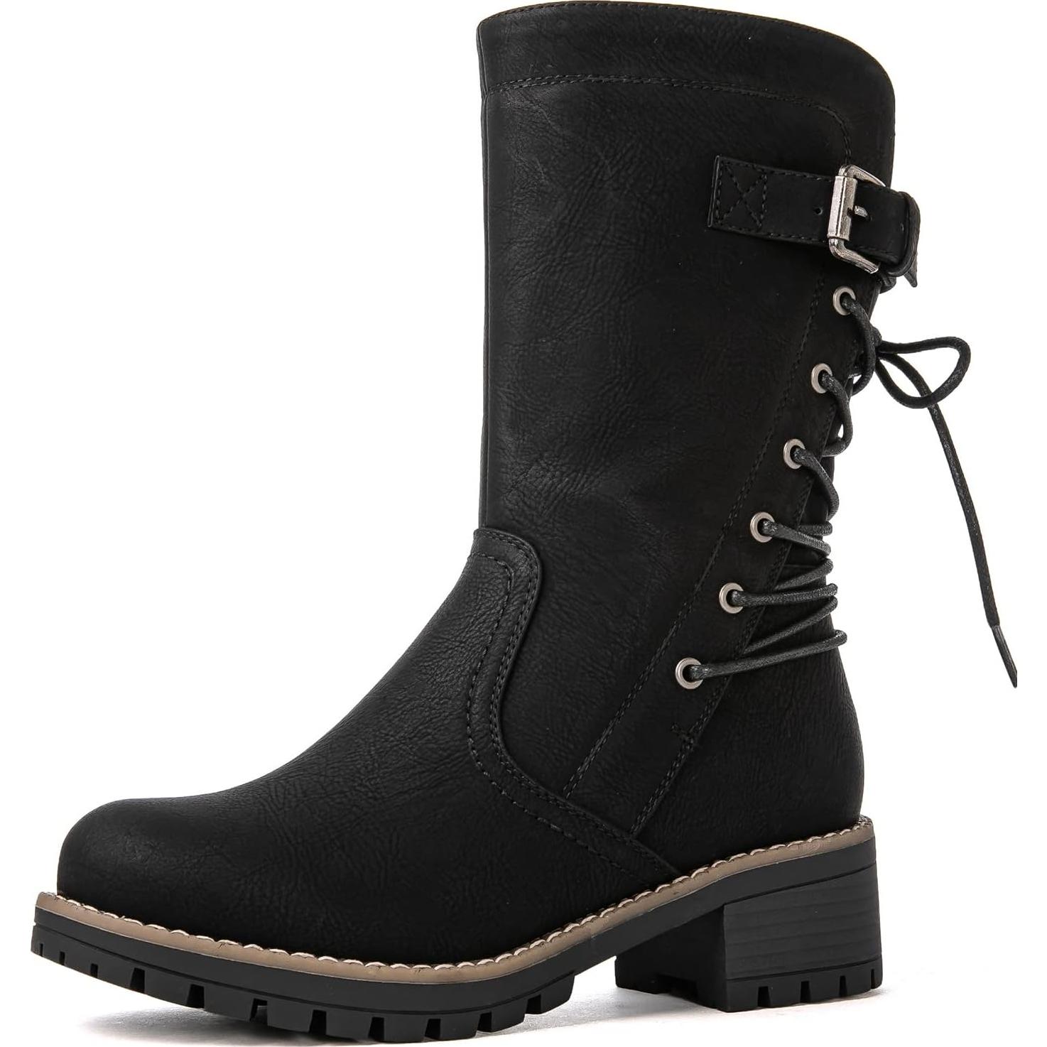 Botas de Motocicleta para Mujer Globalwin 19YY19 Negras