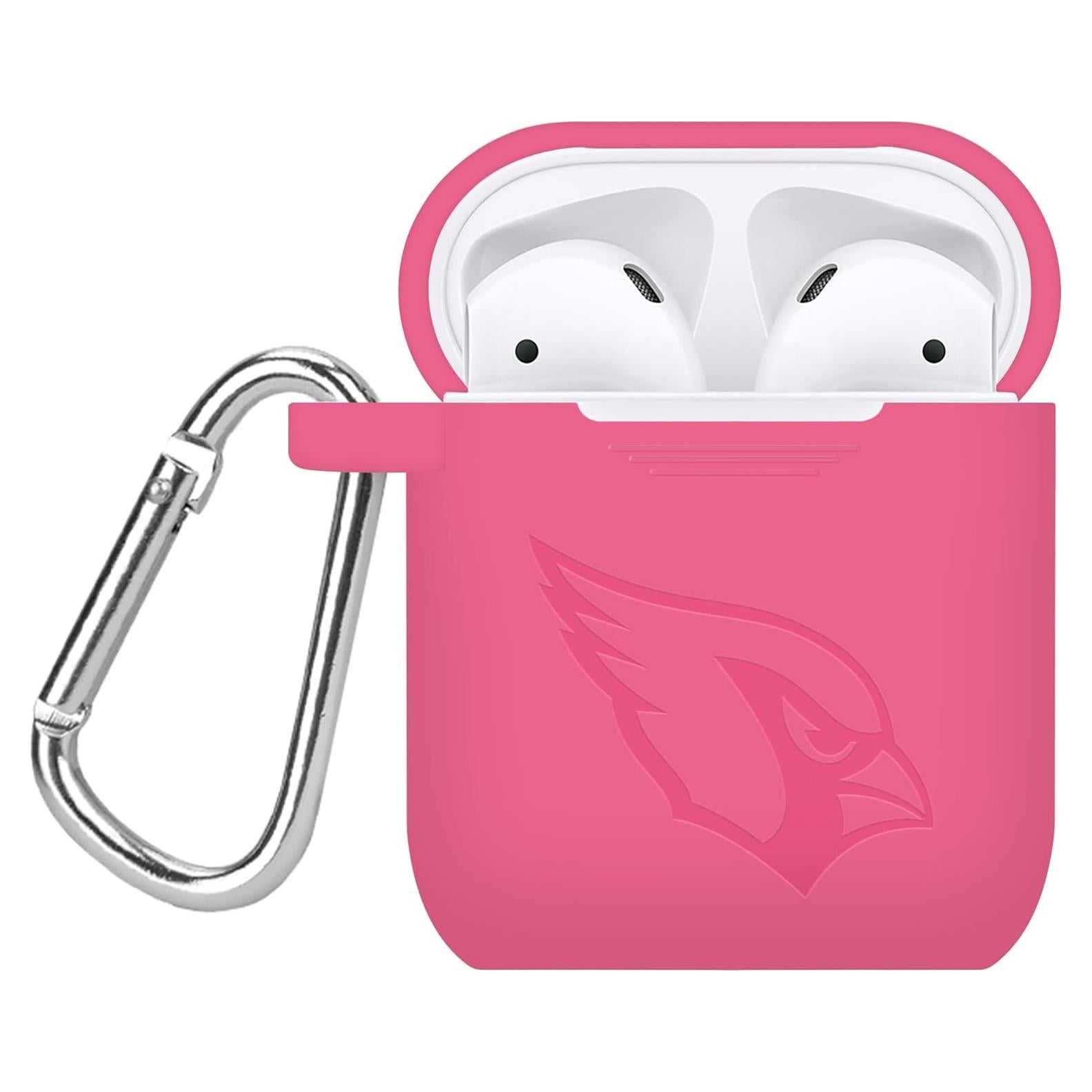 Funda de Silicona Rosa Game Time para AirPods Gen 1&2 NFL