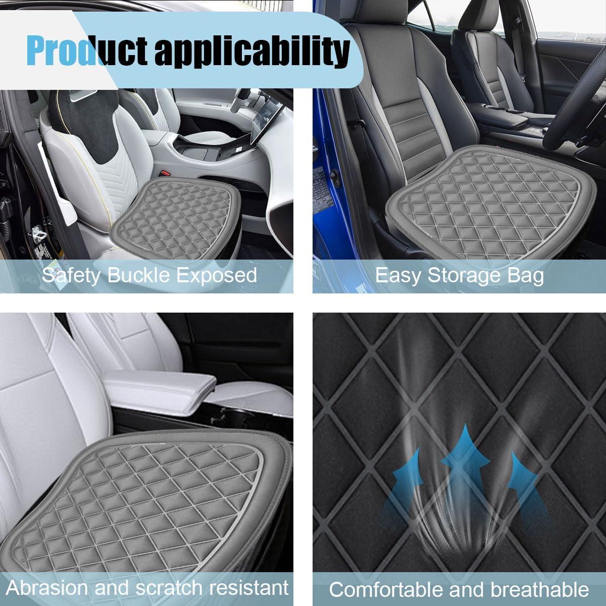 Funda de Asiento de Coche Transpirable BDZMC Universal Gris
