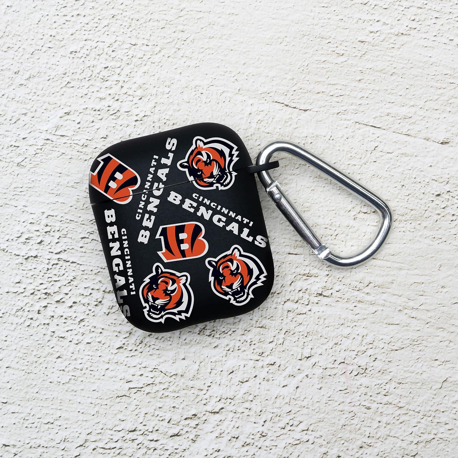 Funda HD Game Time Cincinnati Bengals para AirPods Gen 1 y 2