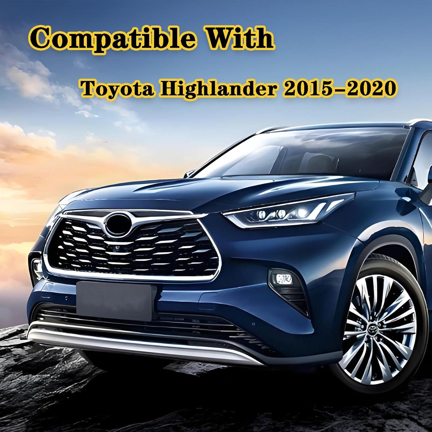 Protector Parachoques Trasero Tybock para Highlander 2015-2020