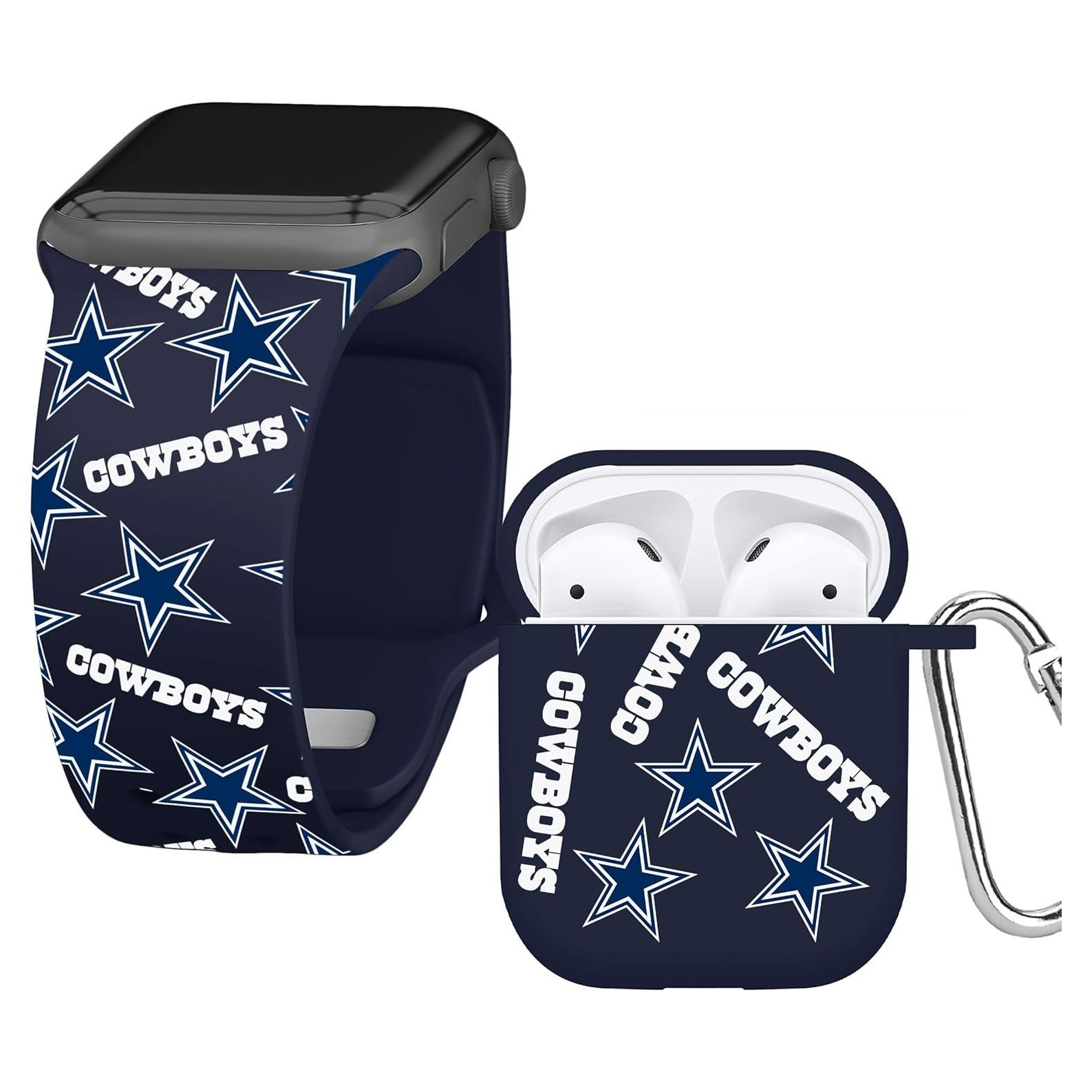 Combo HD Dallas Cowboys Game Time para Apple Watch y AirPods