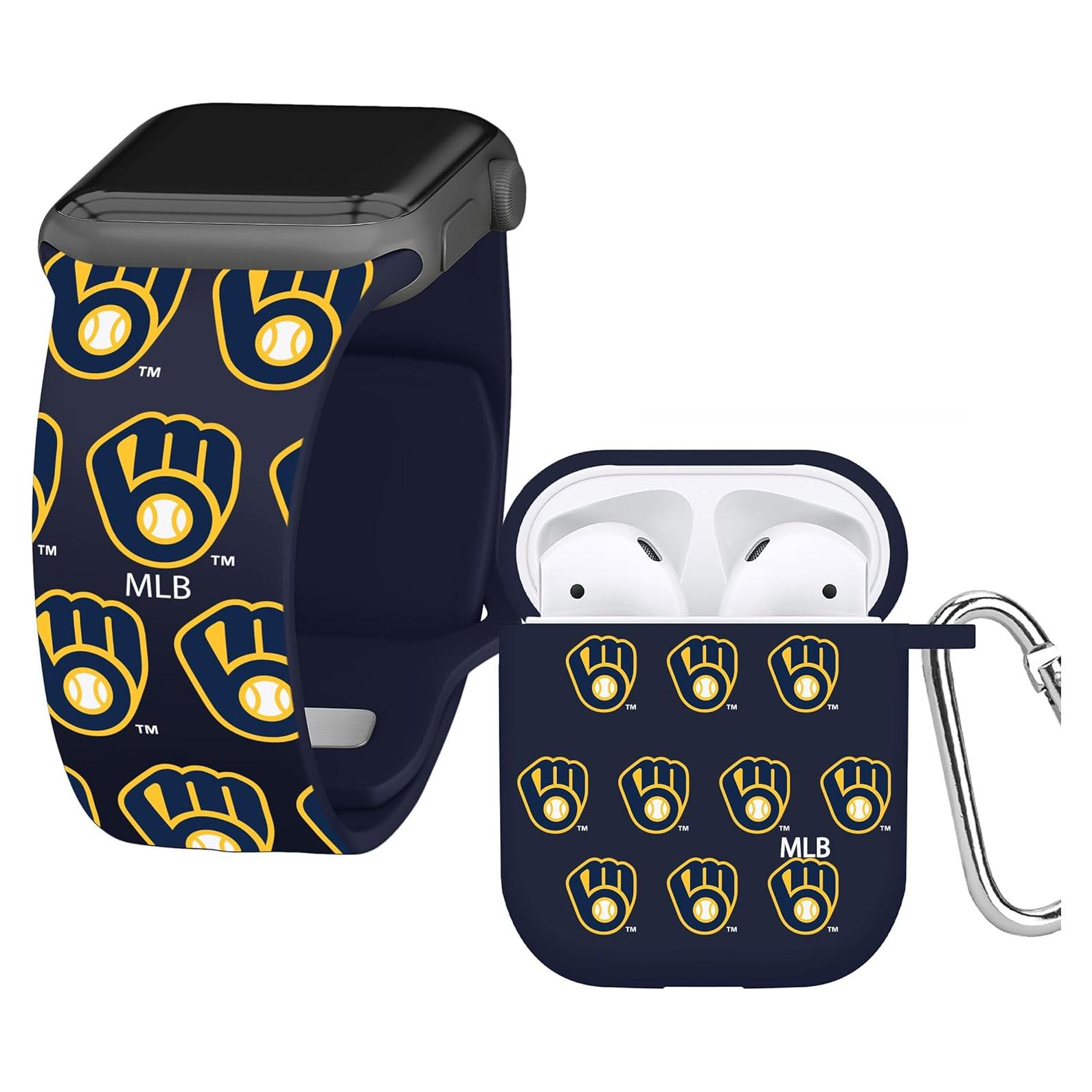 Combo HD Game Time Milwaukee Brewers para Apple Watch y AirPods
