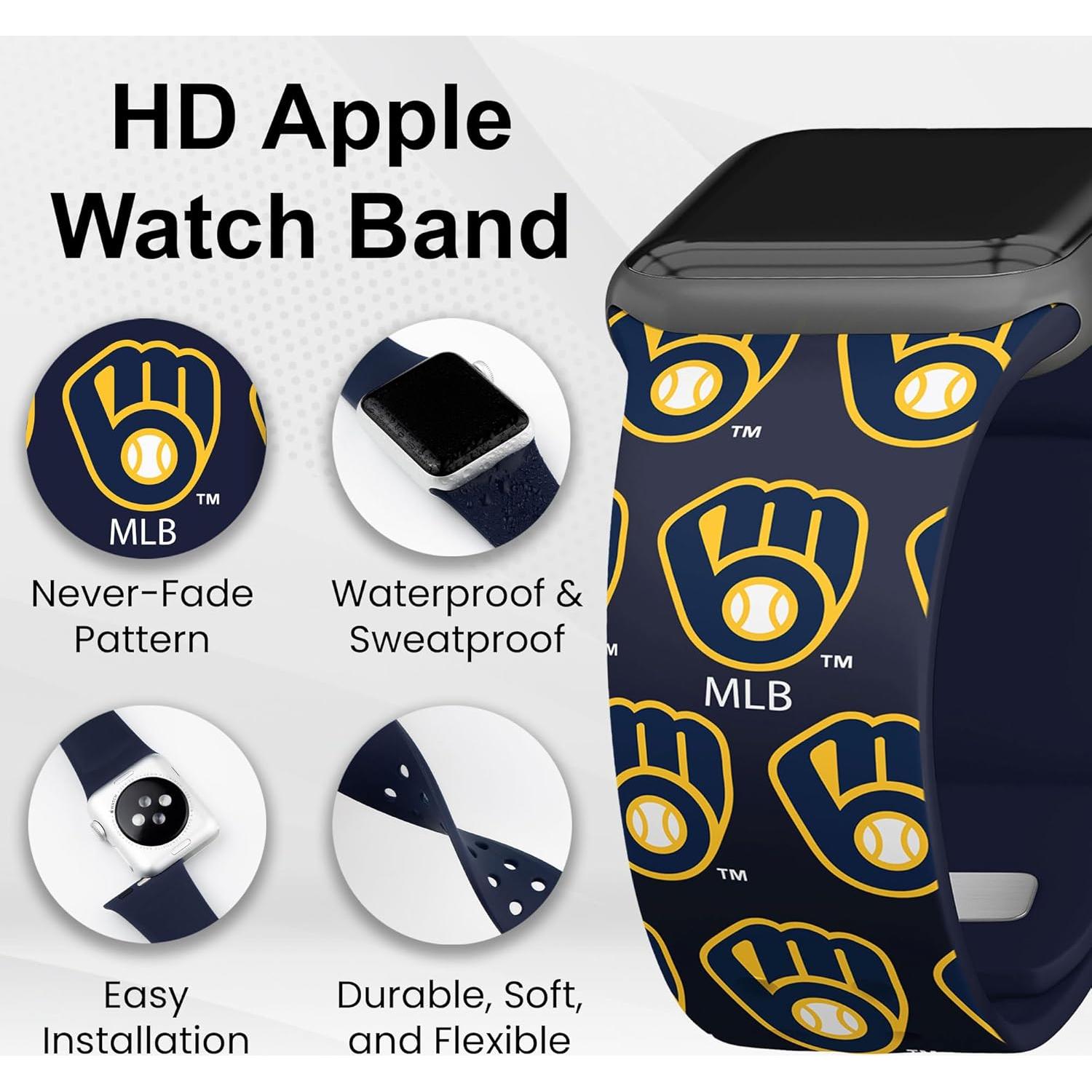 Combo HD Game Time Milwaukee Brewers para Apple Watch y AirPods