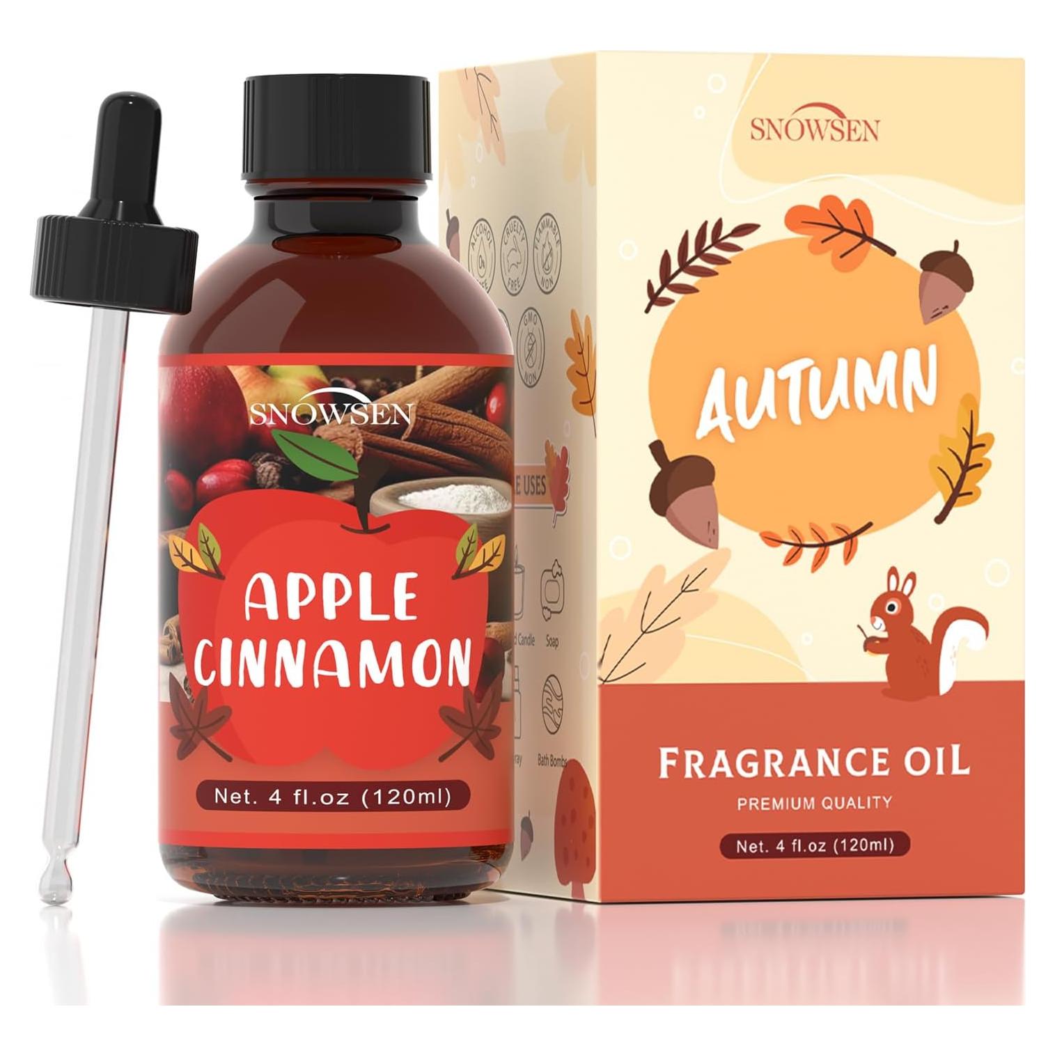 Aceite Esencial de Manzana y Canela 118 ml - SNOWSEN