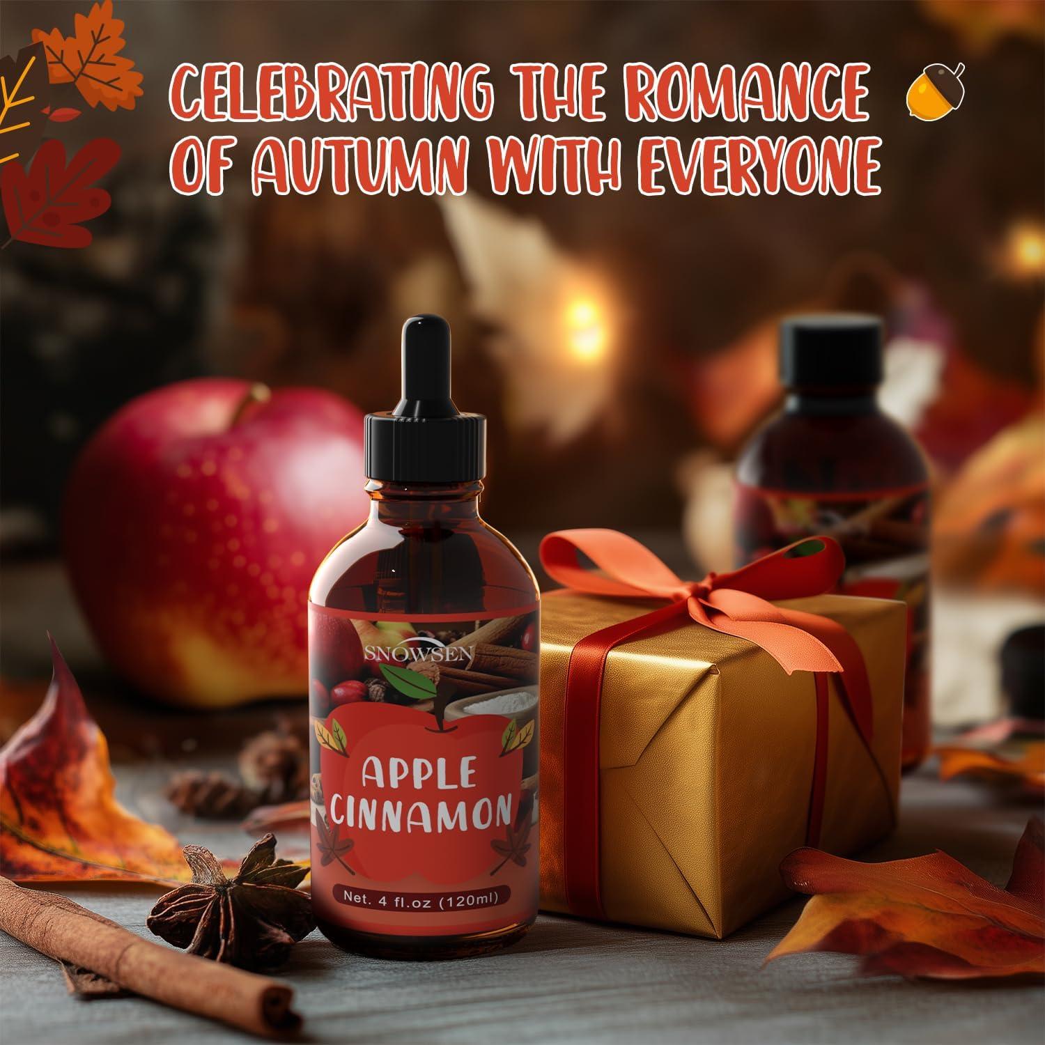 Aceite Esencial de Manzana y Canela 118 ml - SNOWSEN
