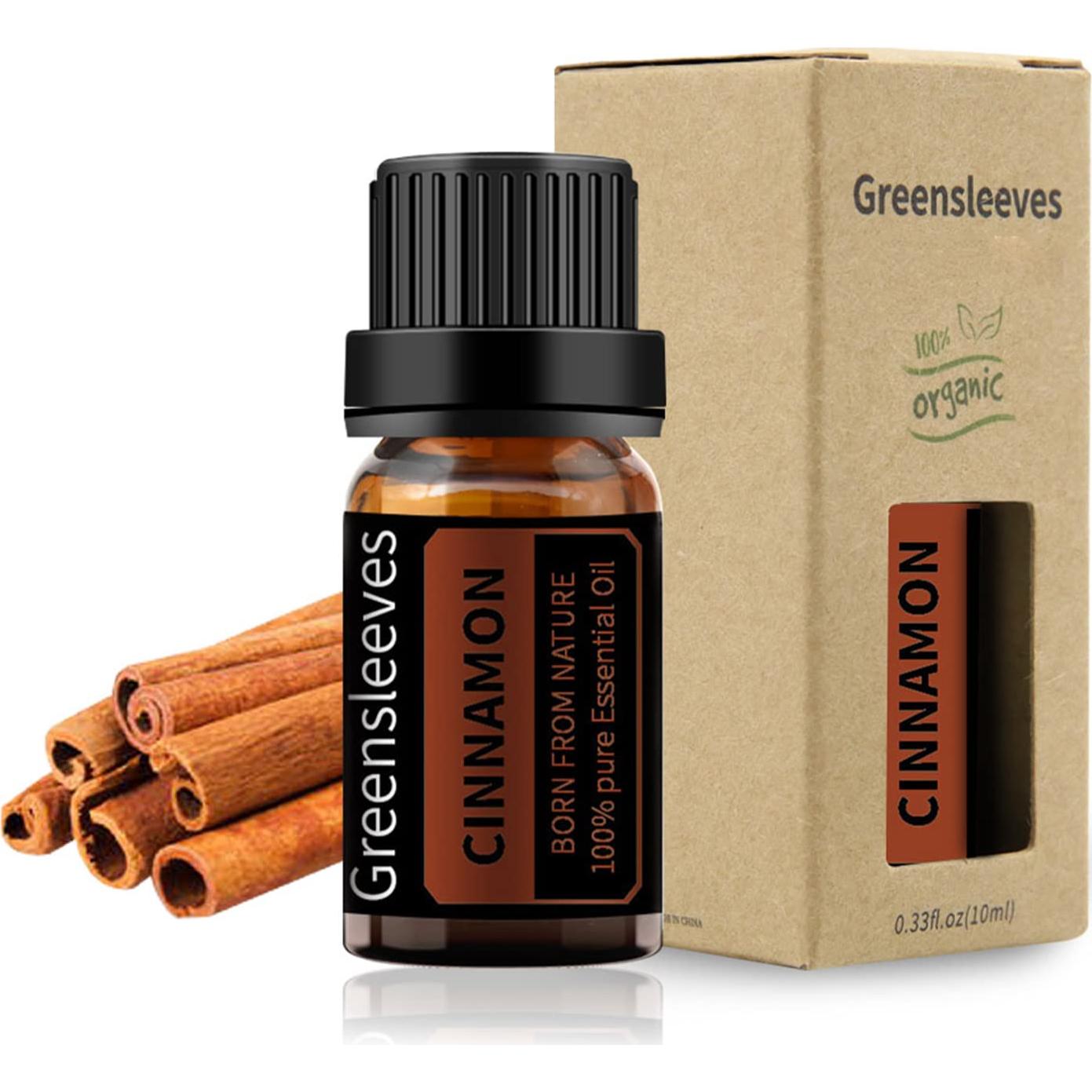 Aceite Esencial de Canela Greensleeves 10ml - Aromaterapia Pura