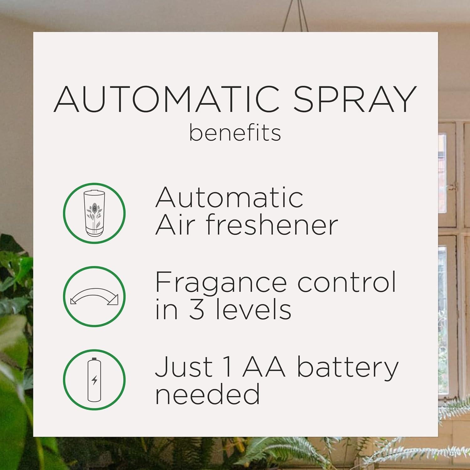 Recarga Spray Ambientador Automático Air Wick 2ct Manzana Canela