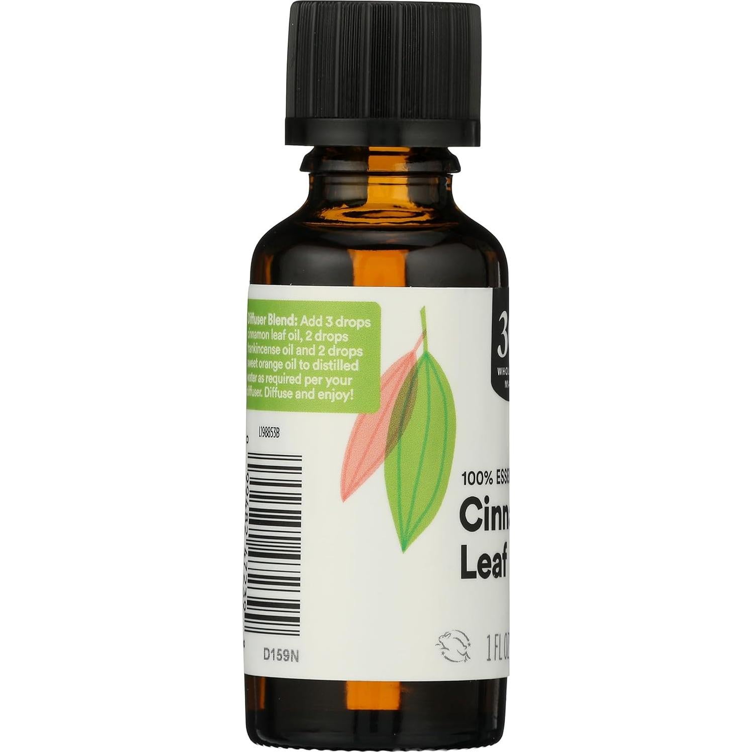 Aceite Esencial de Hoja de Canela 365 Whole Foods 30 ml