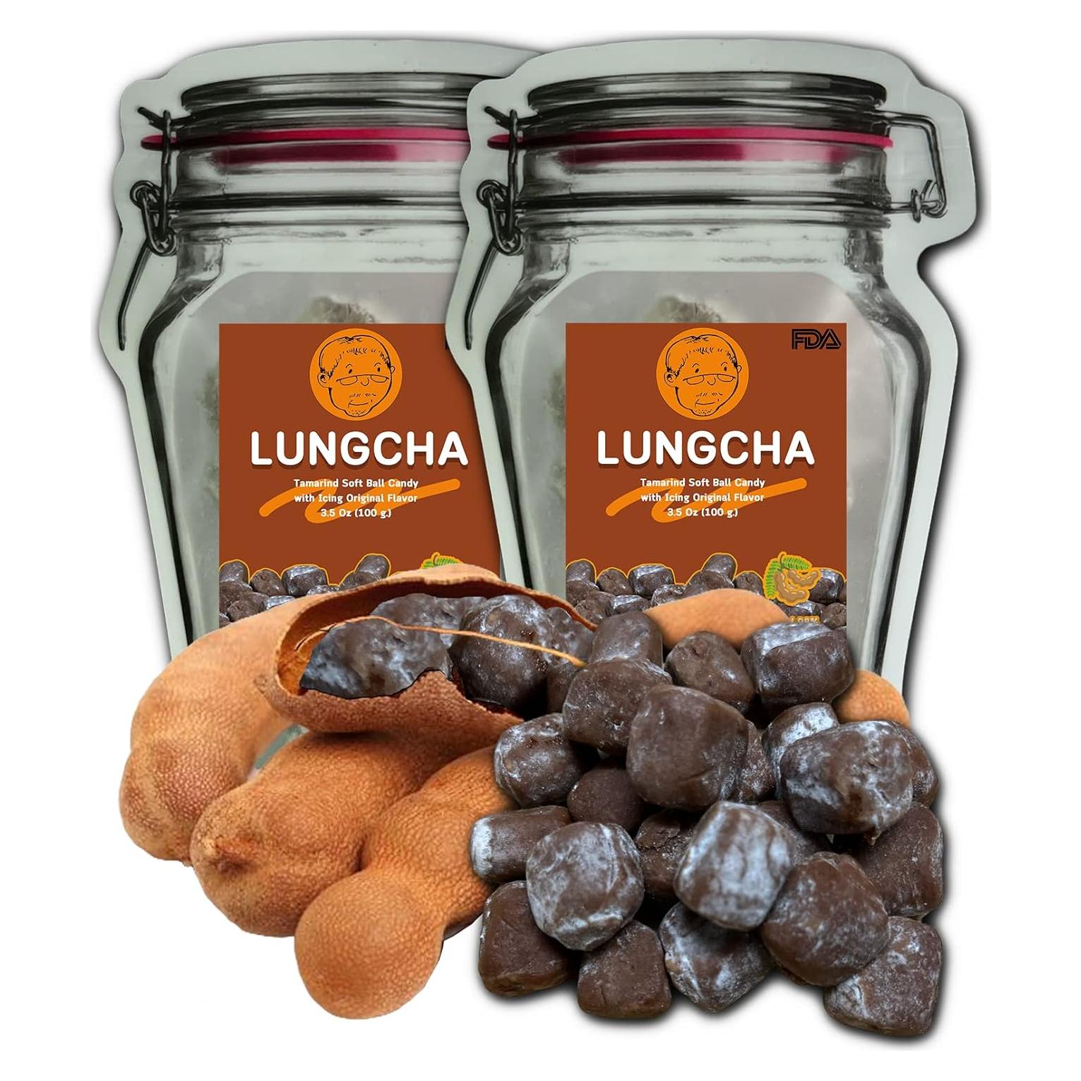 Dulce Picante de Tamarindo Lungcha 200 g Sin Semillas