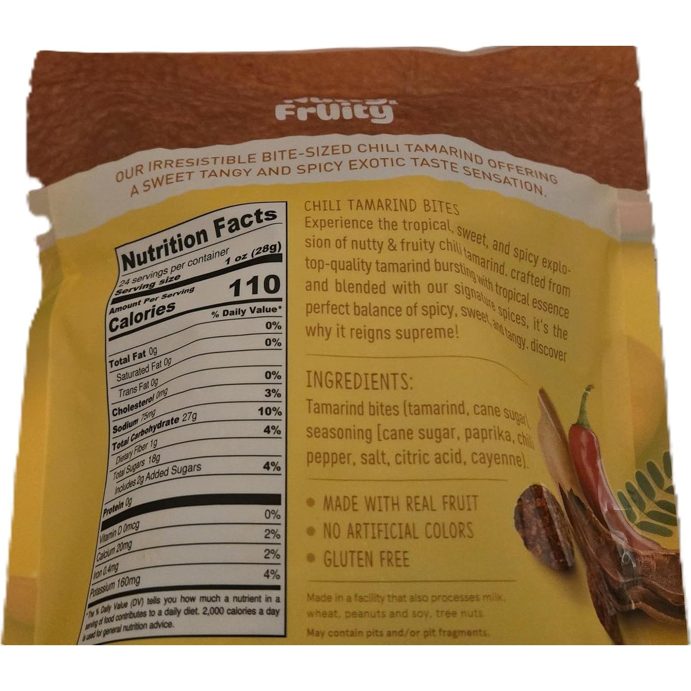 Caramelo de Tamarindo NuttyFruit 1360g con Chile - Paquete 2