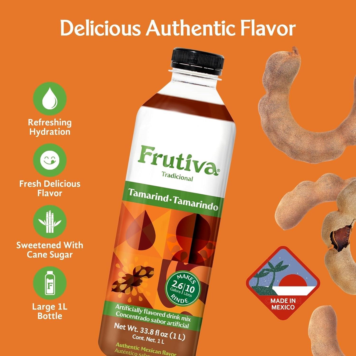 Mezcla de Bebida de Tamarindo Frutiva 1000ml - Hecho en México