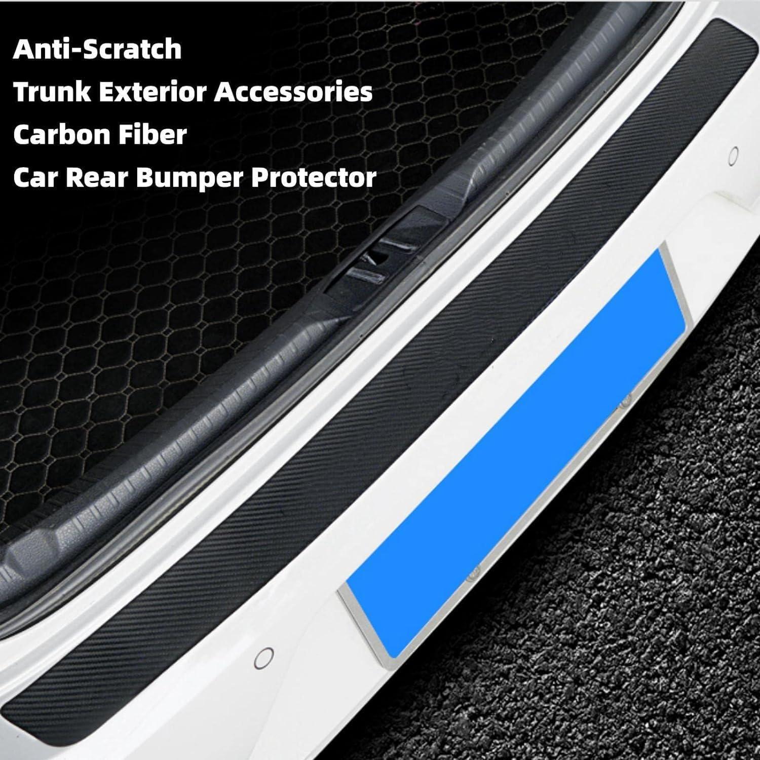 Protectores de umbral de puerta HOCHESLO fibra carbono 5 piezas