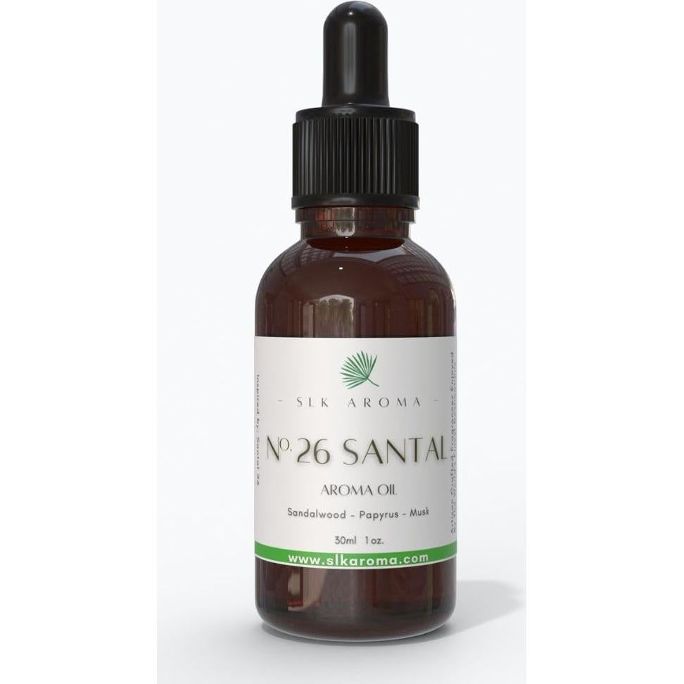 Aceite Difusor de Aroma Santal SLK Aroma 30ml - Sin Agua
