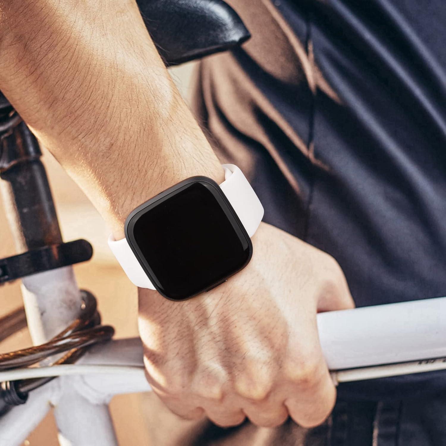 Bandas de Silicona AK para Fitbit Versa 2 - Color Blanco