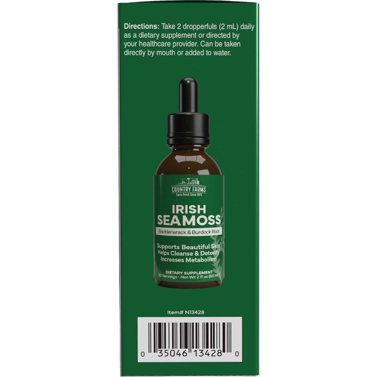 Country Farms Musgo Marino Irlandés Líquido 60 ml - Antioxidante