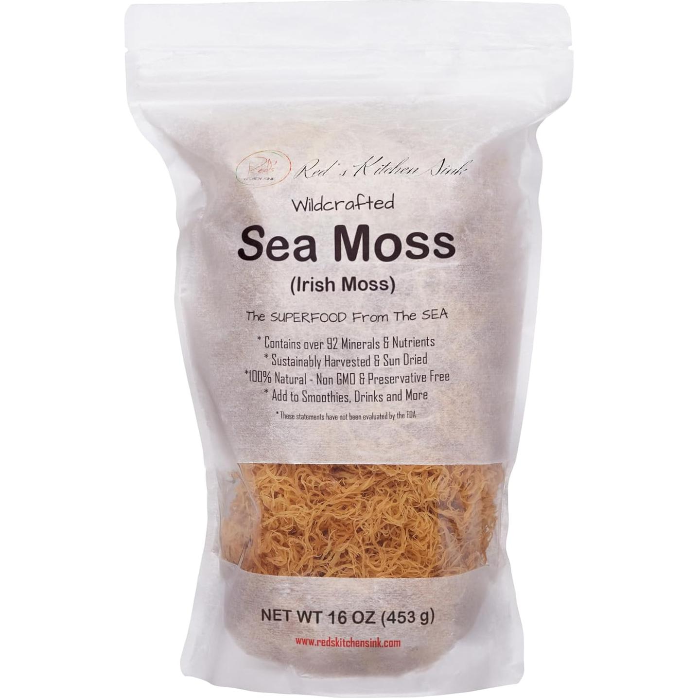 Musgo Marino Irlandés 100% Natural Red's Kitchen 0.45 kg