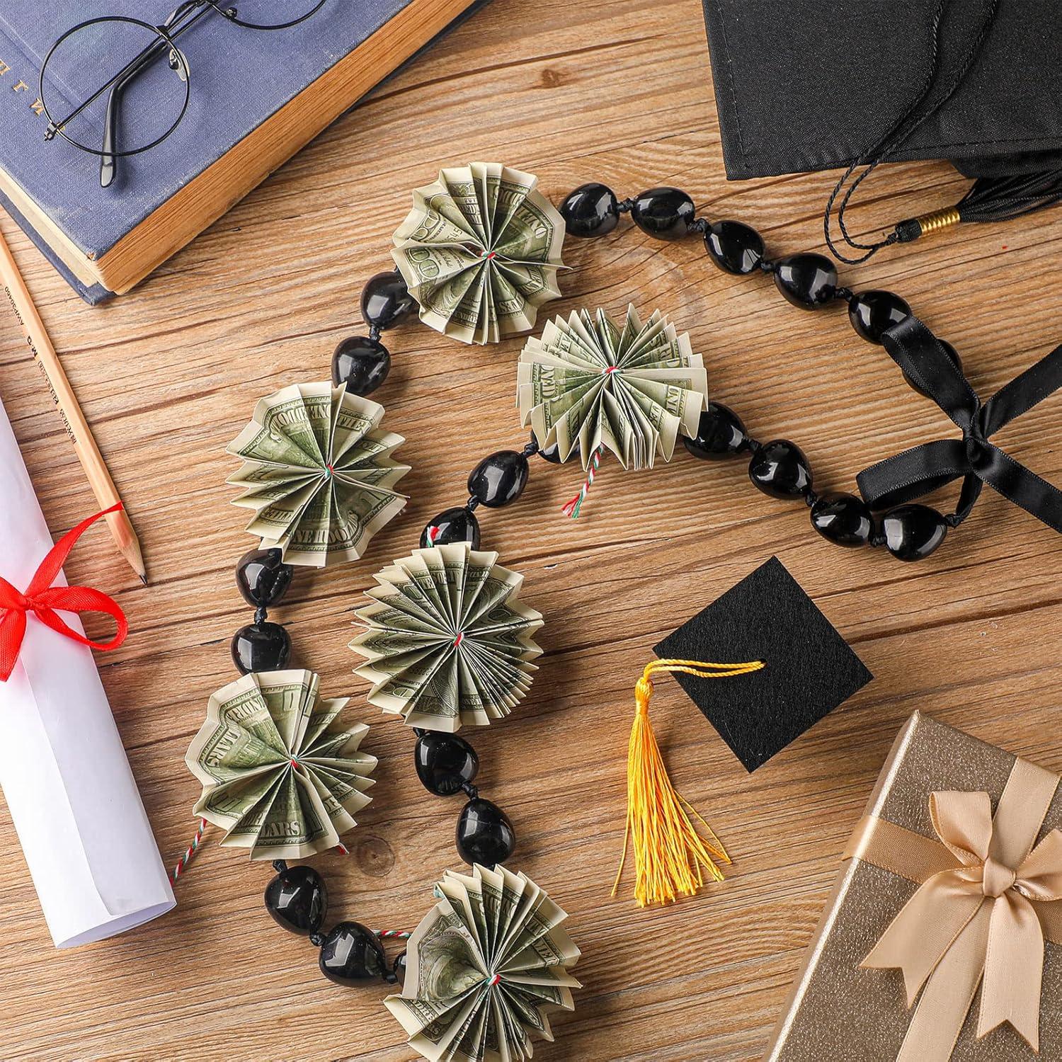 Collar Lei de Nueces Kukui Tondiamo 94 cm Acrílico Negro