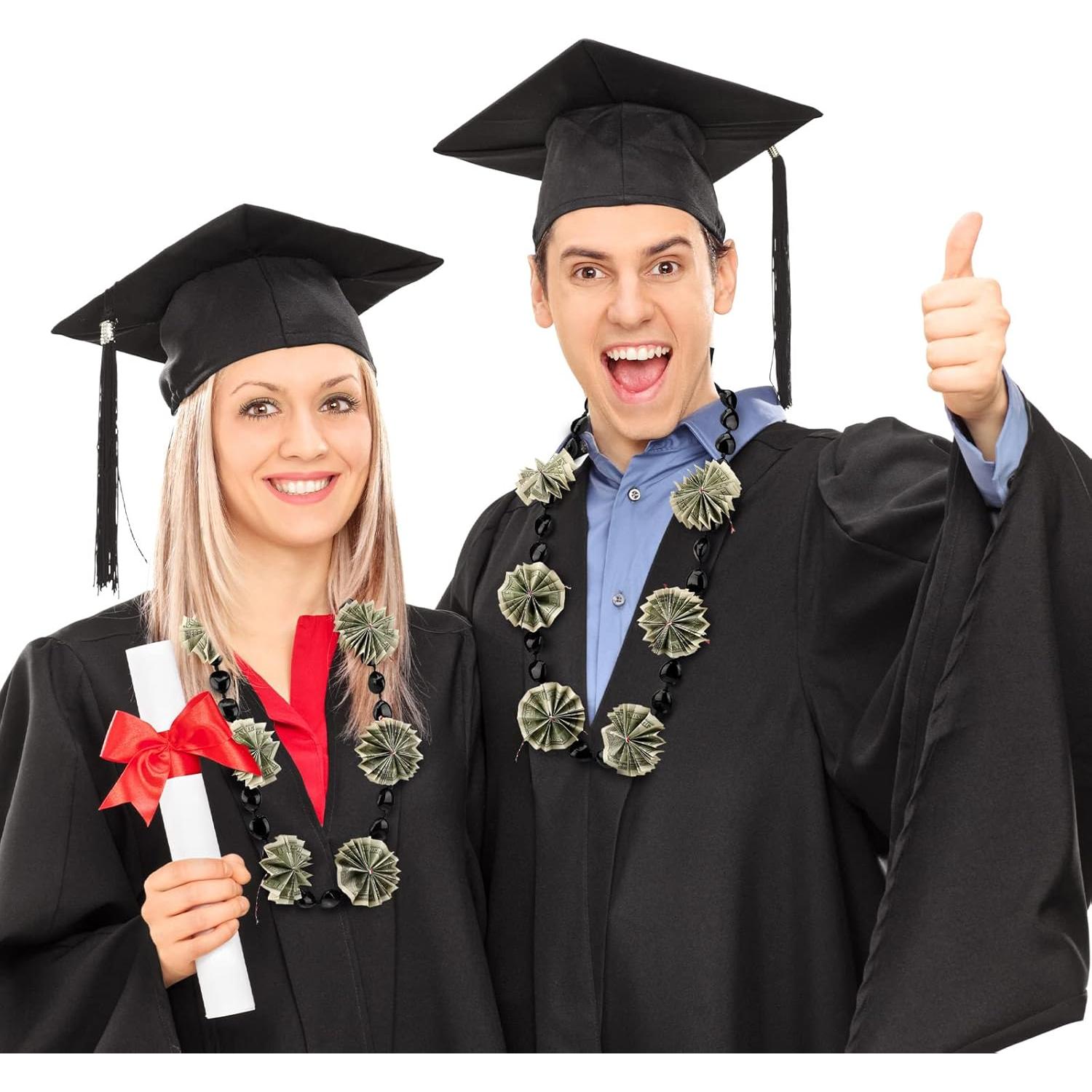 Collar Lei de Nueces Kukui Tondiamo 94 cm Acrílico Negro