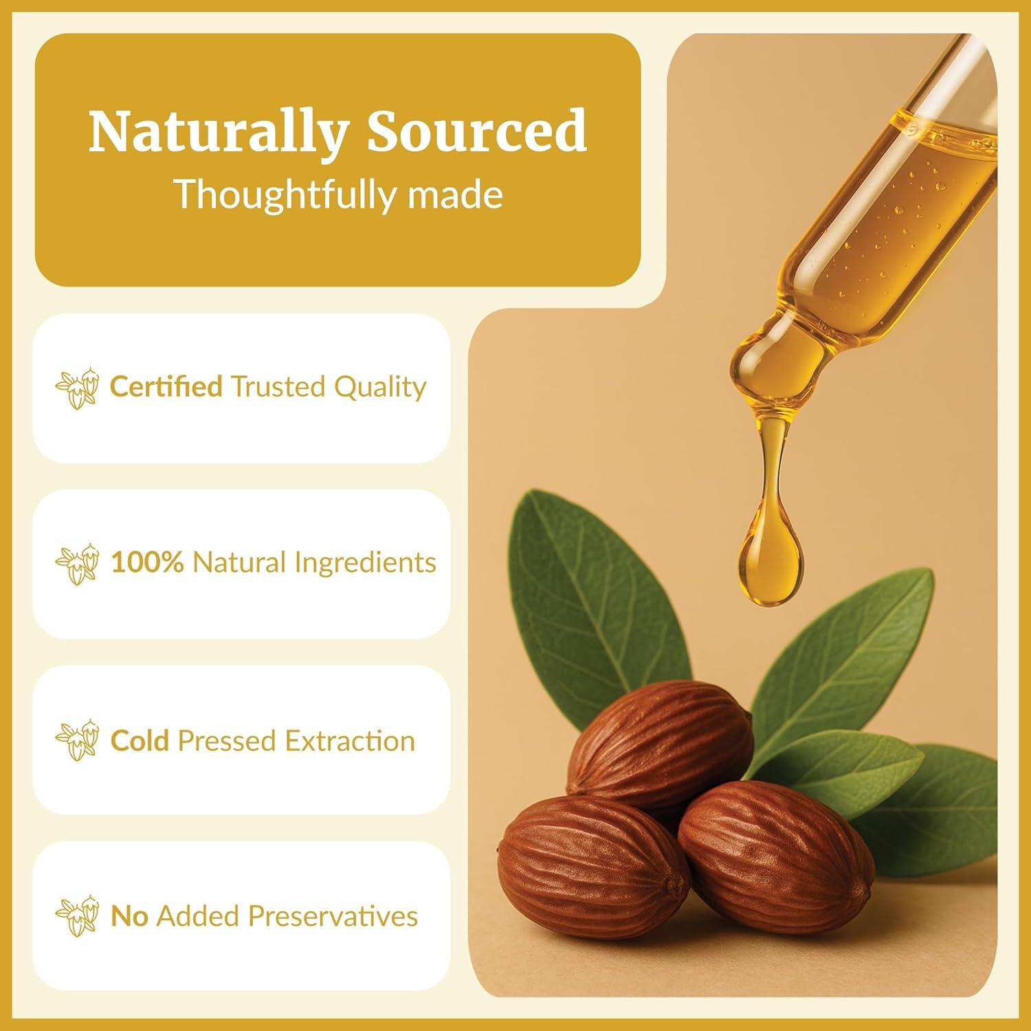 Aceite de Jojoba Orgánico Siva 118ml Prensado en Frío