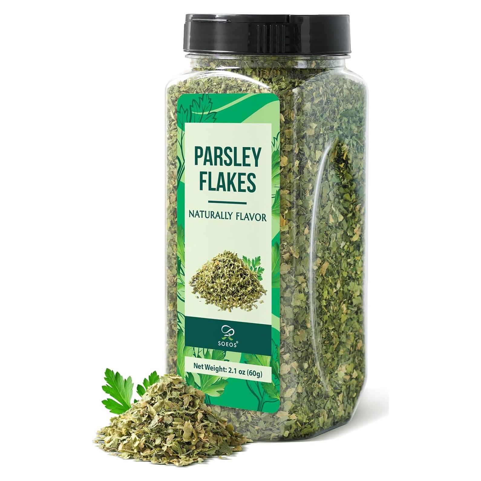 Hojuelas de Perejil Secas Soeos 60g - Sabor Fresco y Natural