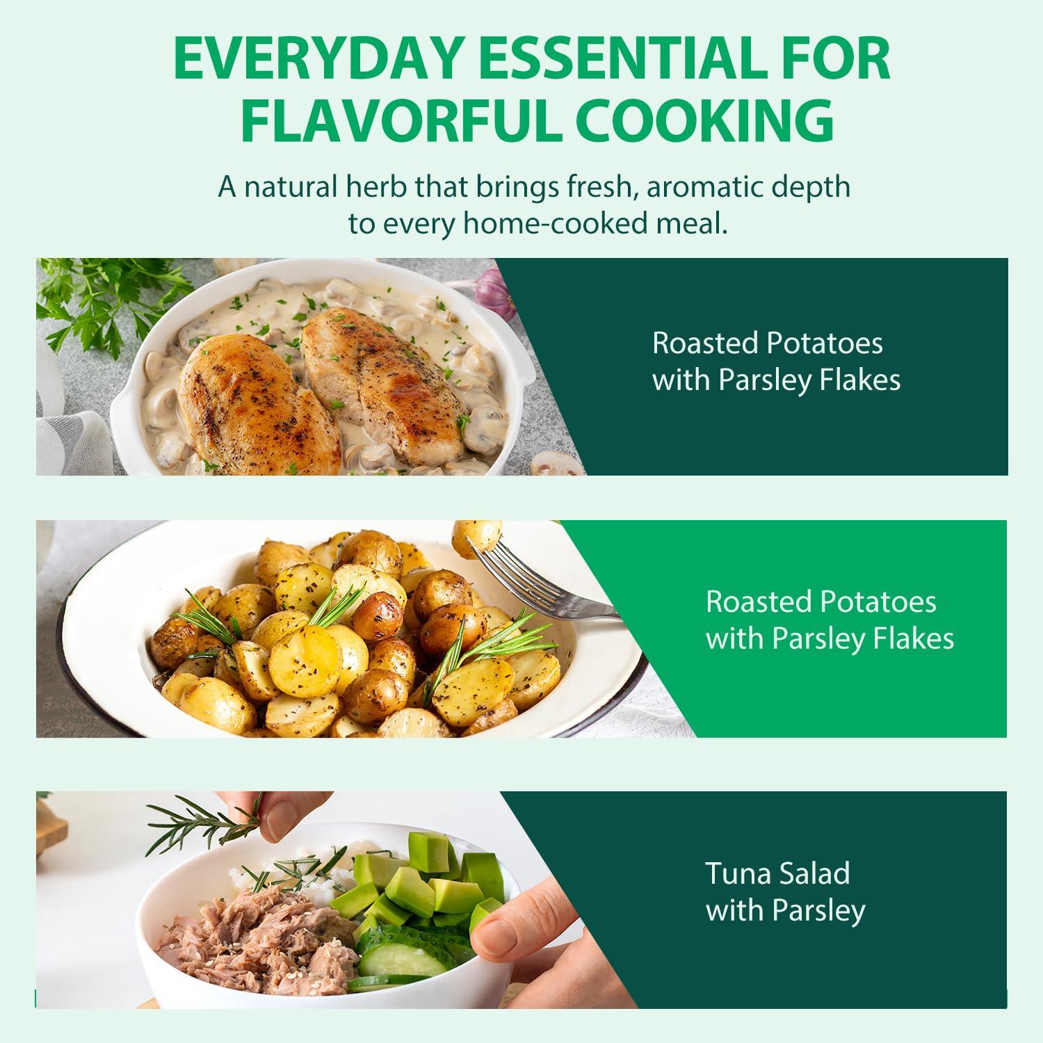 Hojuelas de Perejil Secas Soeos 60g - Sabor Fresco y Natural