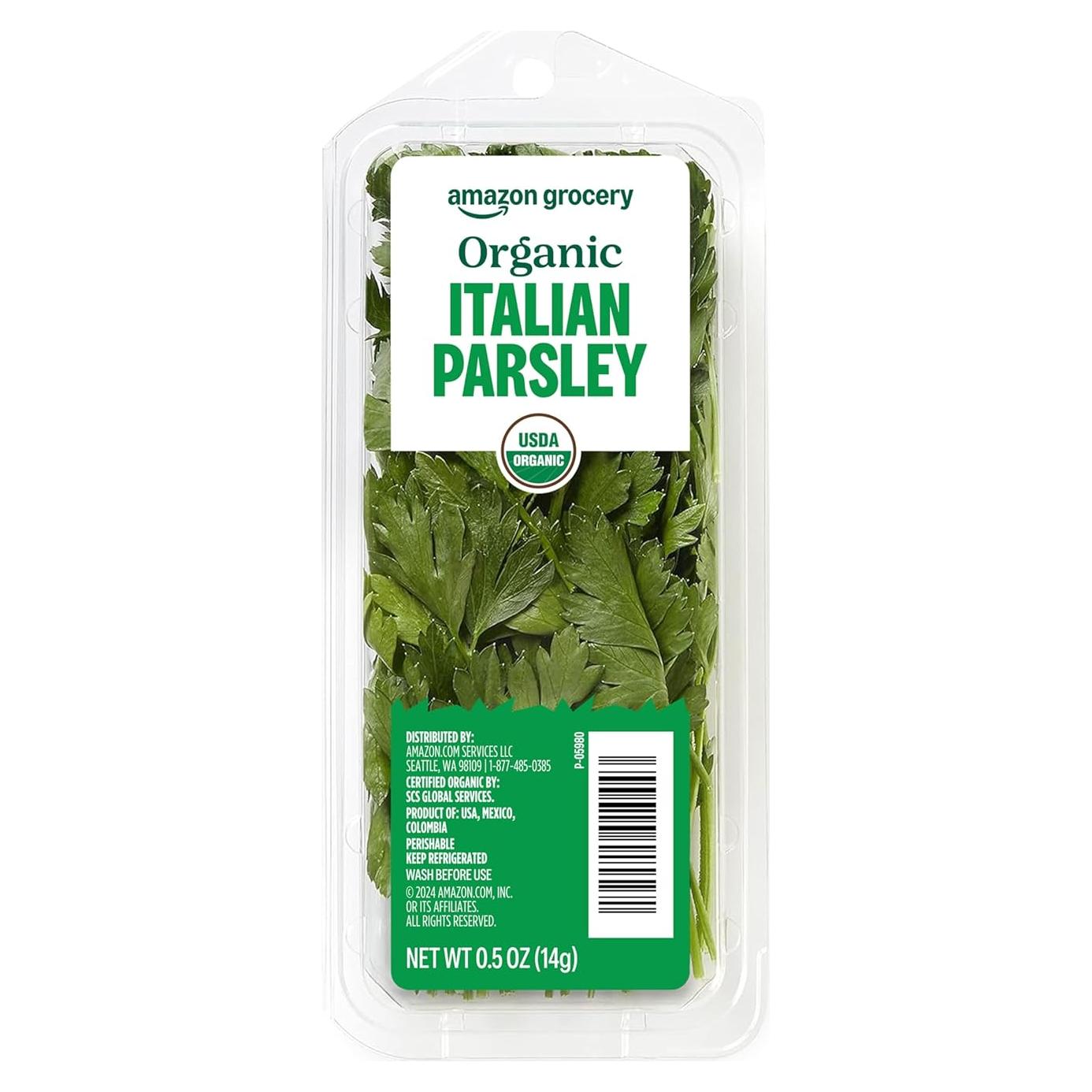 Amazon Grocery, Organic Italian Parsley, 0.5 Oz (Previously Fresh Brand, Packaging May Vary)