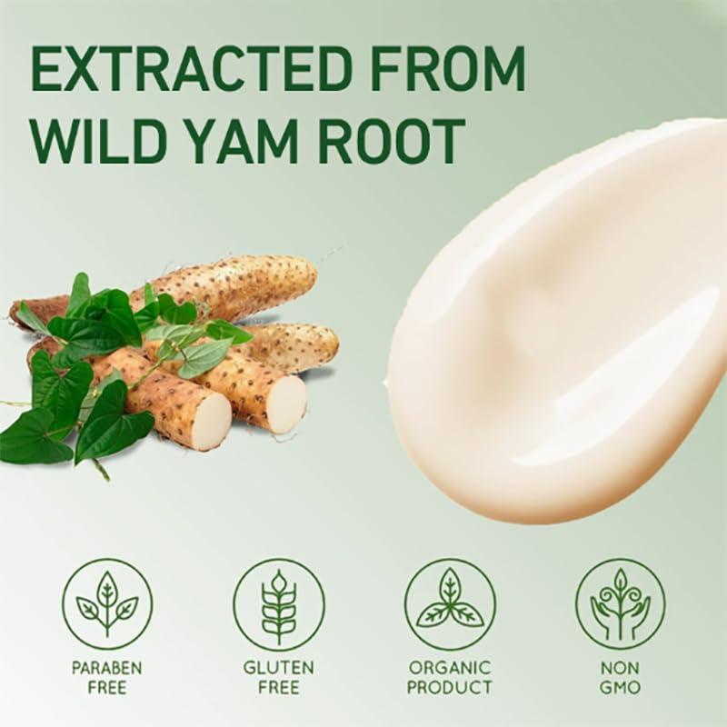 Crema Facial Orgánica de Ñame Silvestre Zdiwond 60g