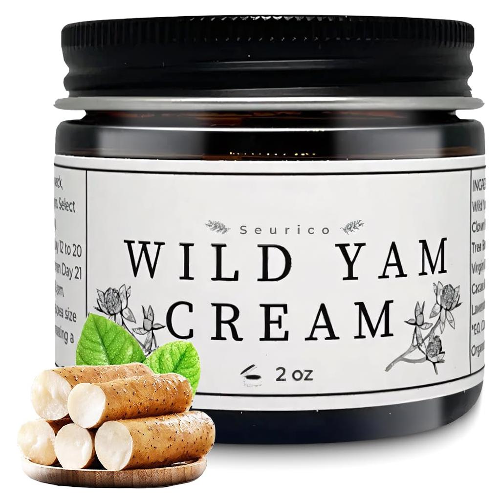 Crema de Ñame Silvestre Orgánica 29.57 ml - Equilibrio Hormonal