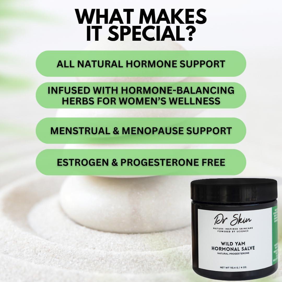 Crema de Ñame Silvestre Dr. Skin 113.4g - Equilibrio Hormonal