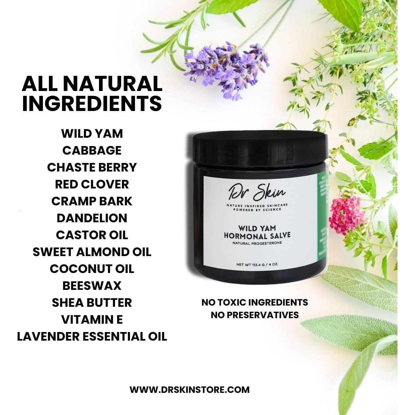 Crema de Ñame Silvestre Dr. Skin 113.4g - Equilibrio Hormonal