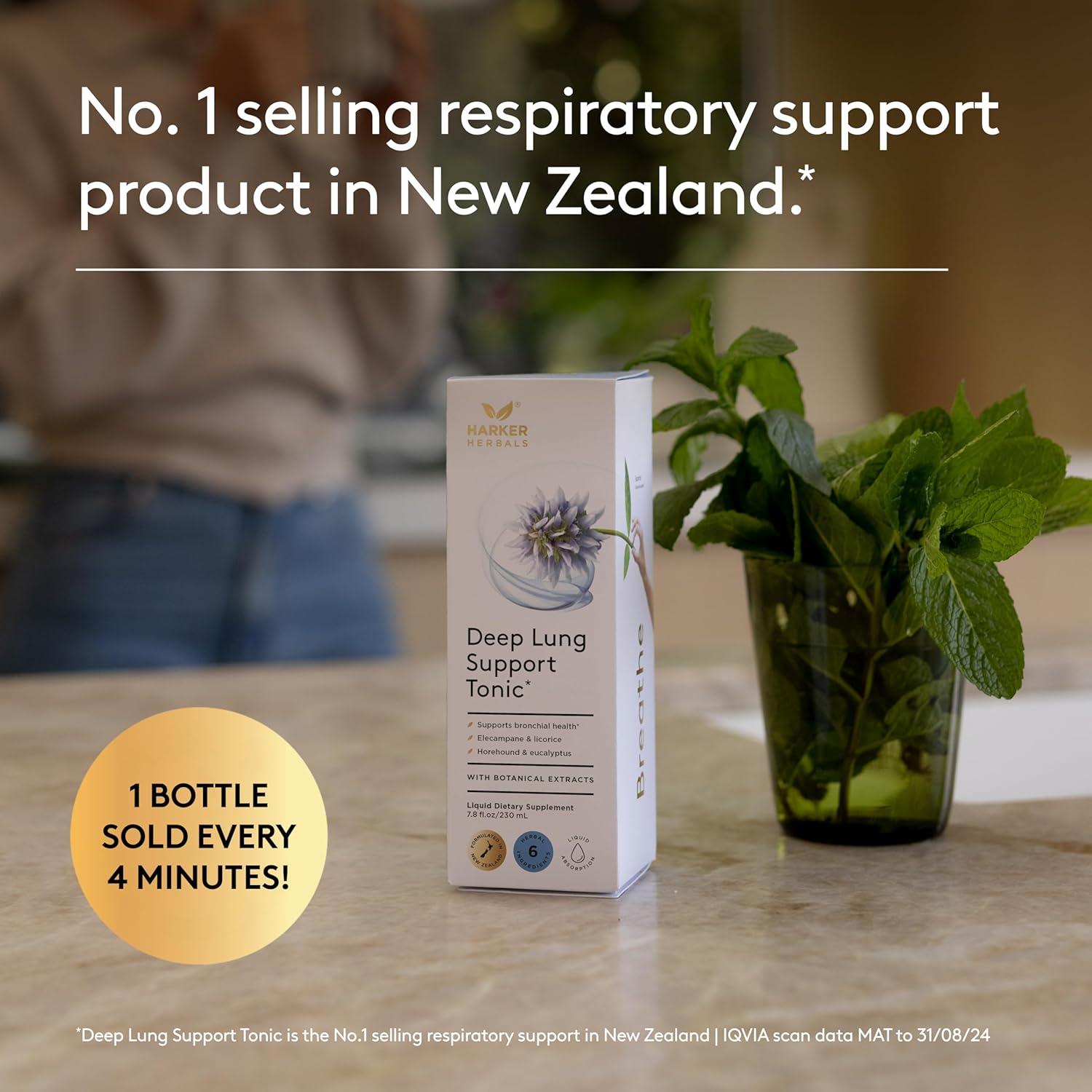 Tónico Herbal Respiratorio Harker 230 ml - Apoyo Pulmonar