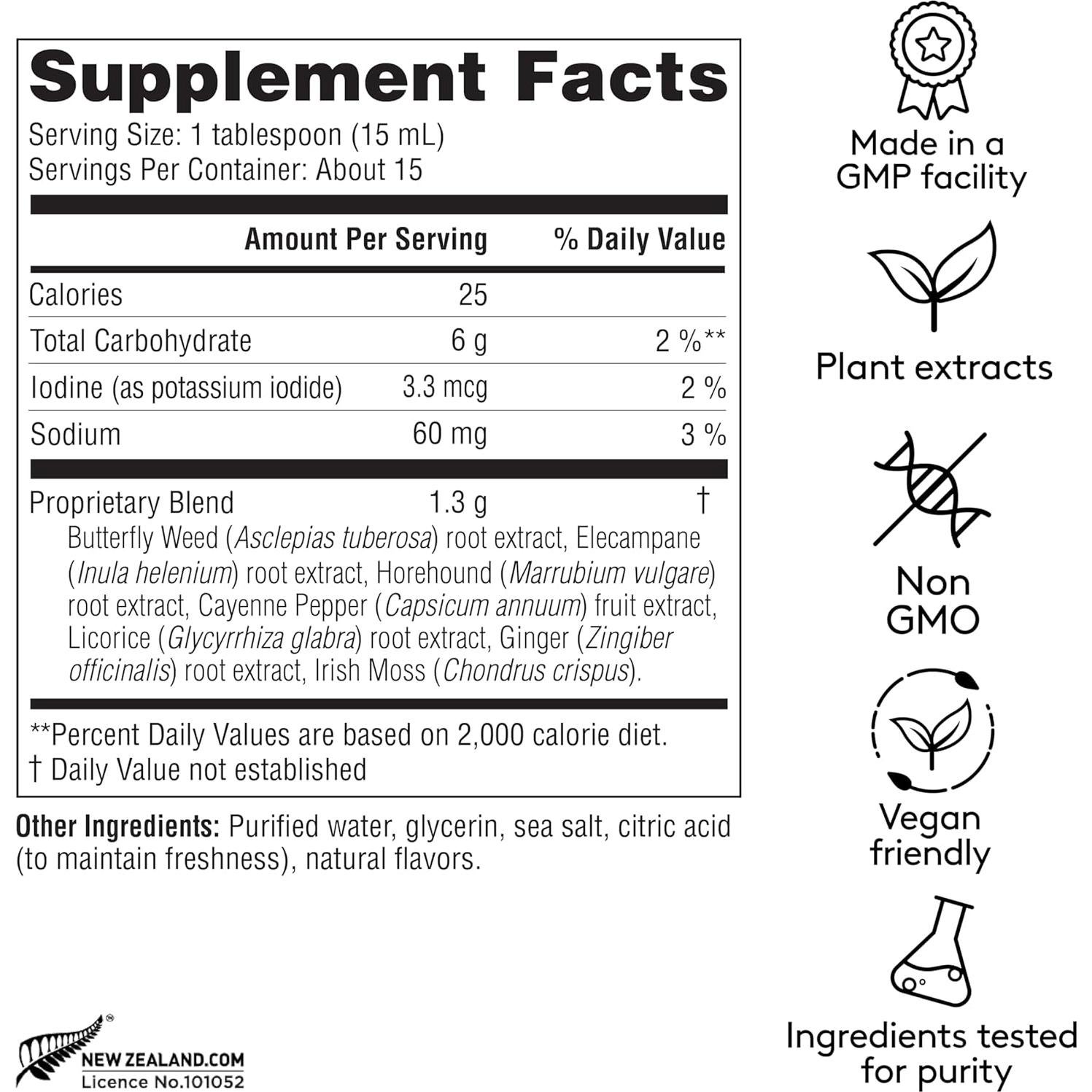 Tónico Herbal Respiratorio Harker 230 ml - Apoyo Pulmonar