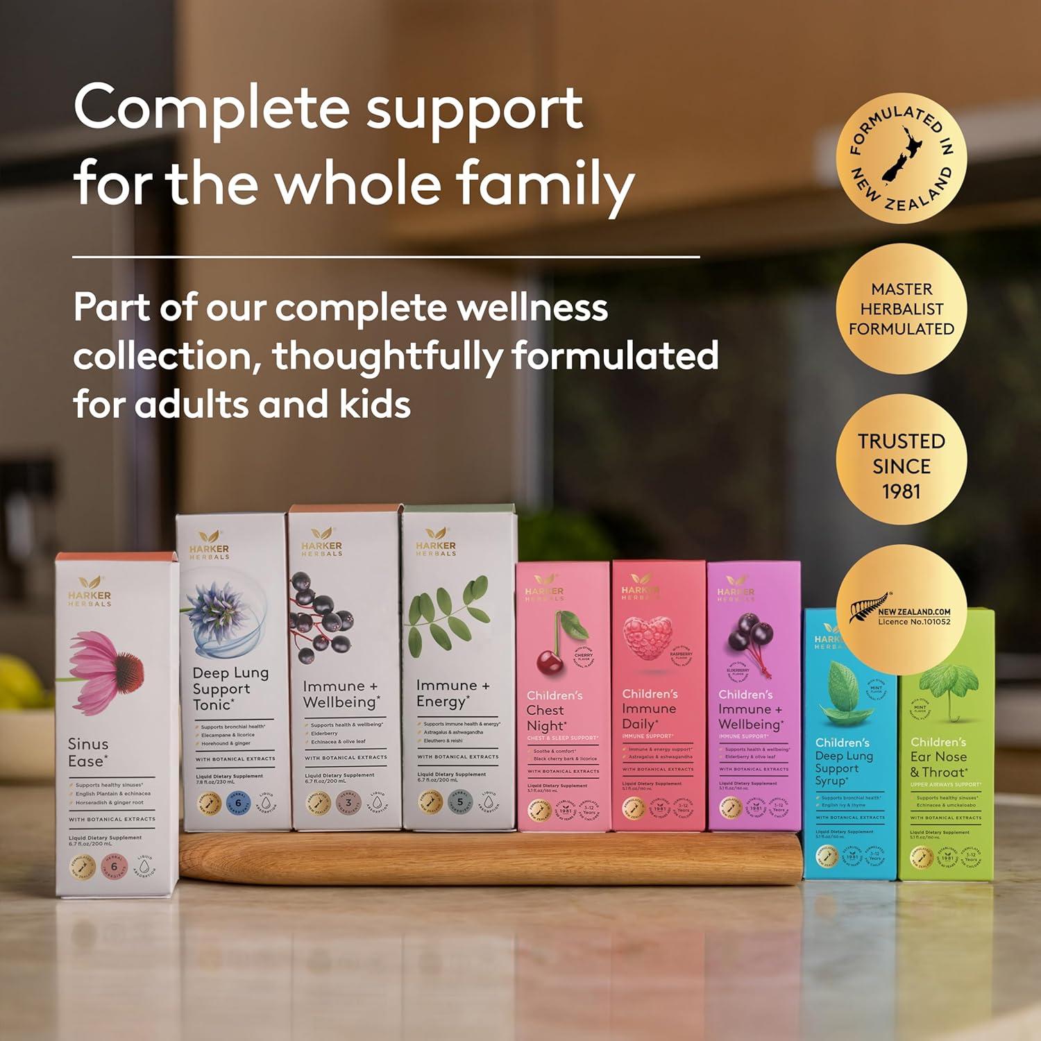 Tónico Herbal Respiratorio Harker 230 ml - Apoyo Pulmonar