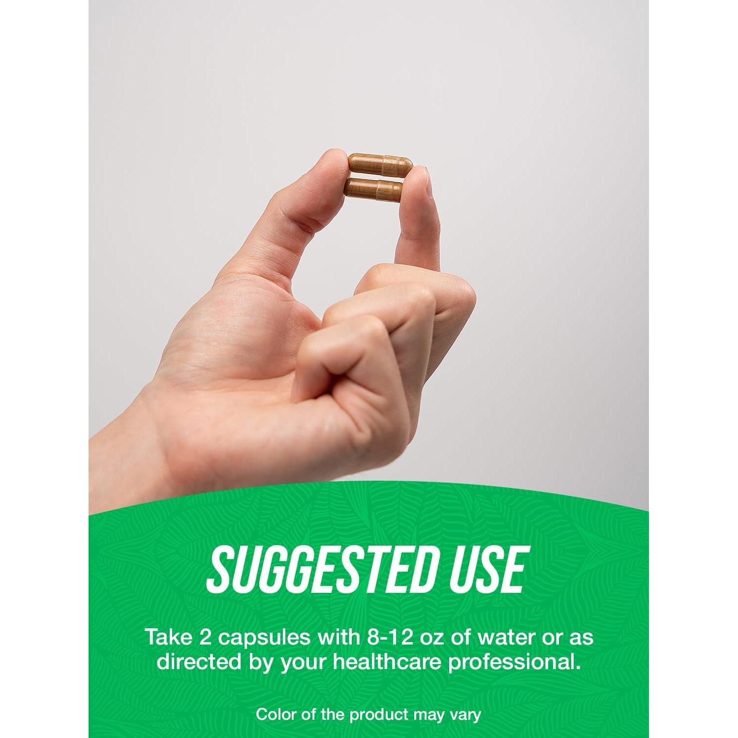 Cápsulas de Sarsaparilla BulkSupplements 1000mg 360 Conteo